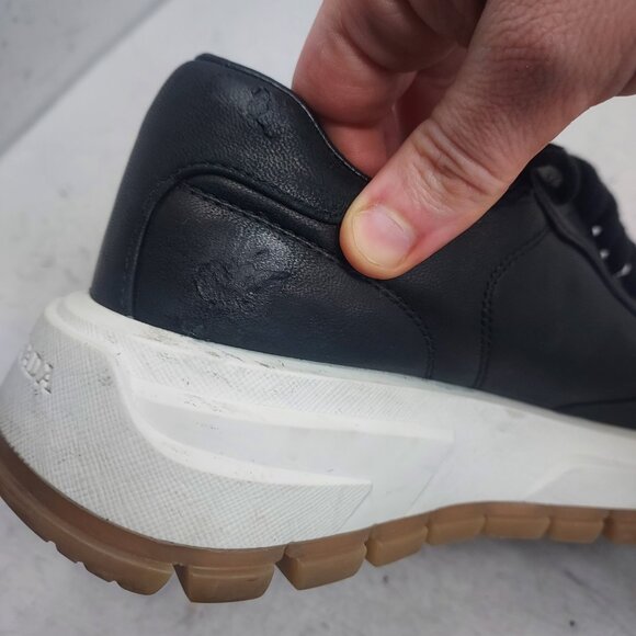 Prada Black Triangle  Logo Runner WOMENS Sneaker - Picture 7 of 12